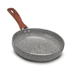 Juego de Sartenes Stone 360° de 18-24-28 cm con mangos tipo madera