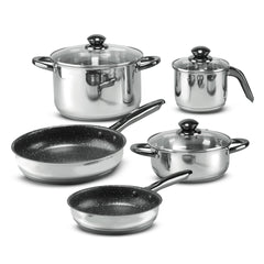 Gunmetal 10-piece Stainless Steel Battery