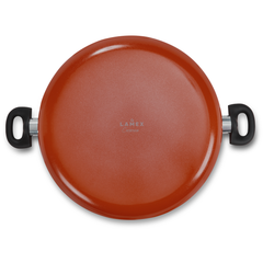 Arrocera 34 cm Lamex Cerámica 2.5 Mm Roja