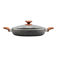 Arrocera Stone 360° de 28 cm con antiadherente Stone