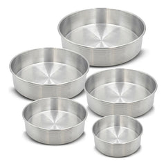 Pack De 5 Moldes Pasteleros IDEAL De Aluminio Para Hornear