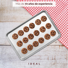 Charola IDEAL de Aluminio 40 x 60 cm
