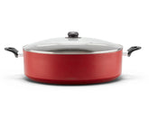 Arrocera Roja de 40 cm con antiadherente