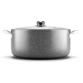 Stone 360° 34 cm pot with reinforced handles