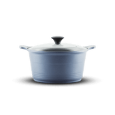 CINCO By Lamex Pot 28 Cm Blue Cast Aluminum