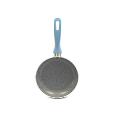 Sartén Stone 360° de 20 cm con mango azul pastel