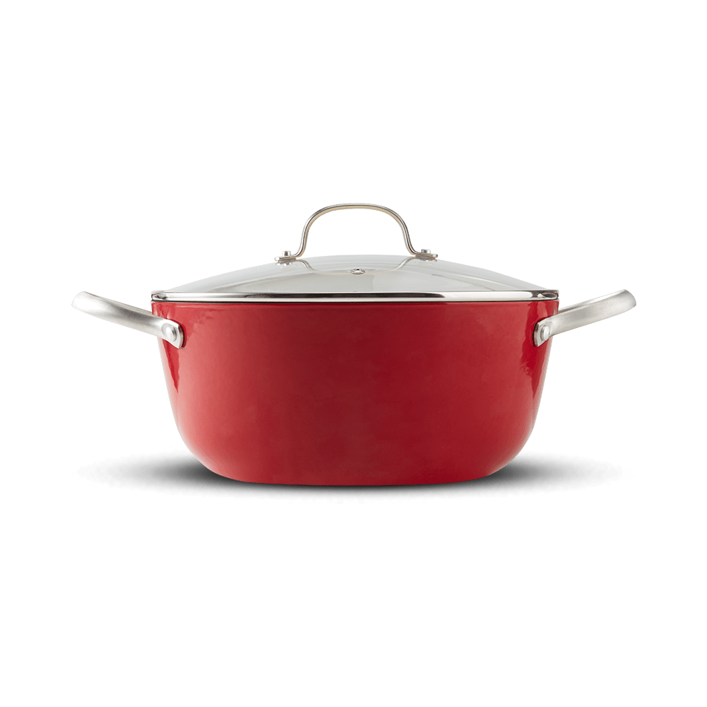 CINCO Pot By Lamex 24 cm Made of Vitrified Light Iron