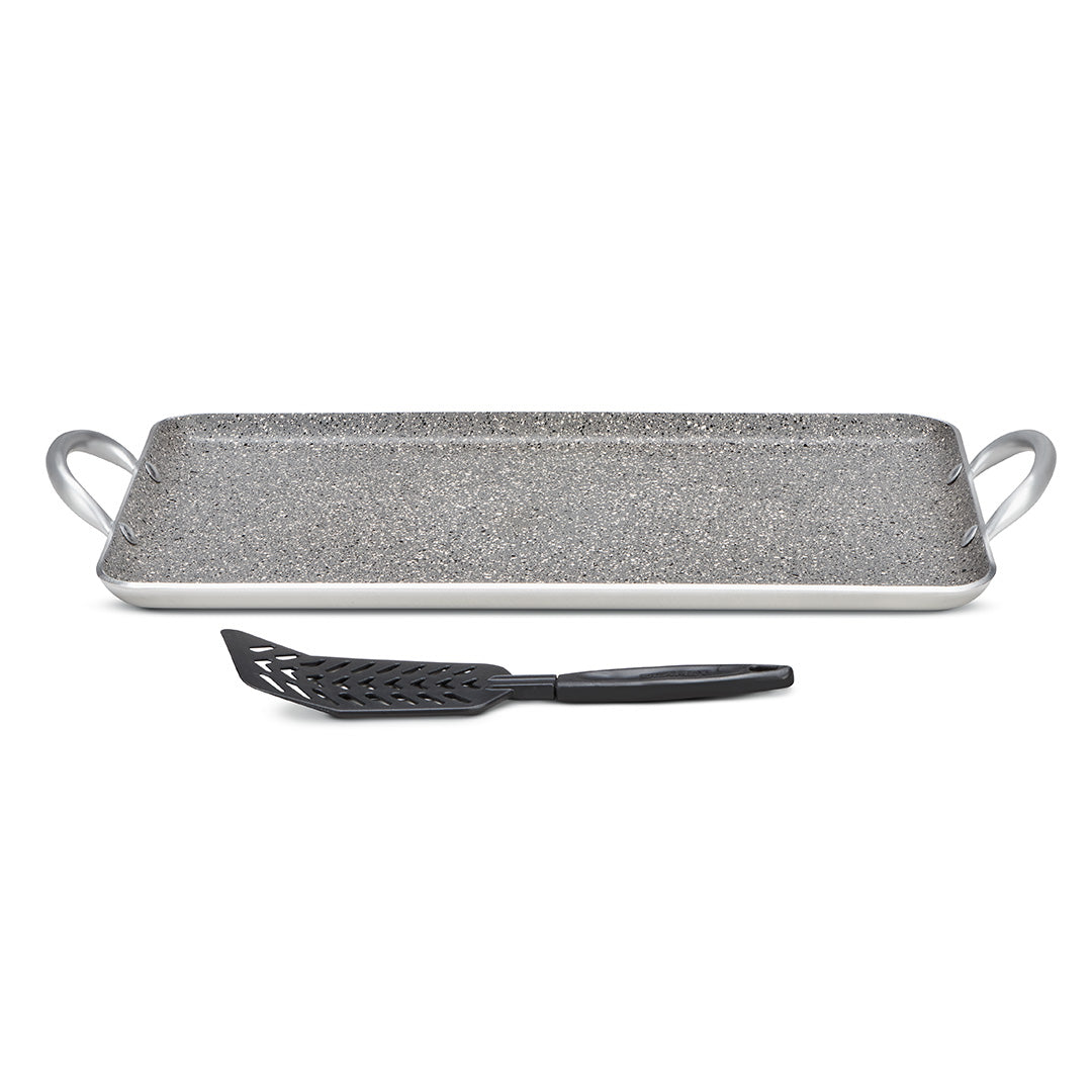 Charola Texas Grill con antiadherente Stone 360º