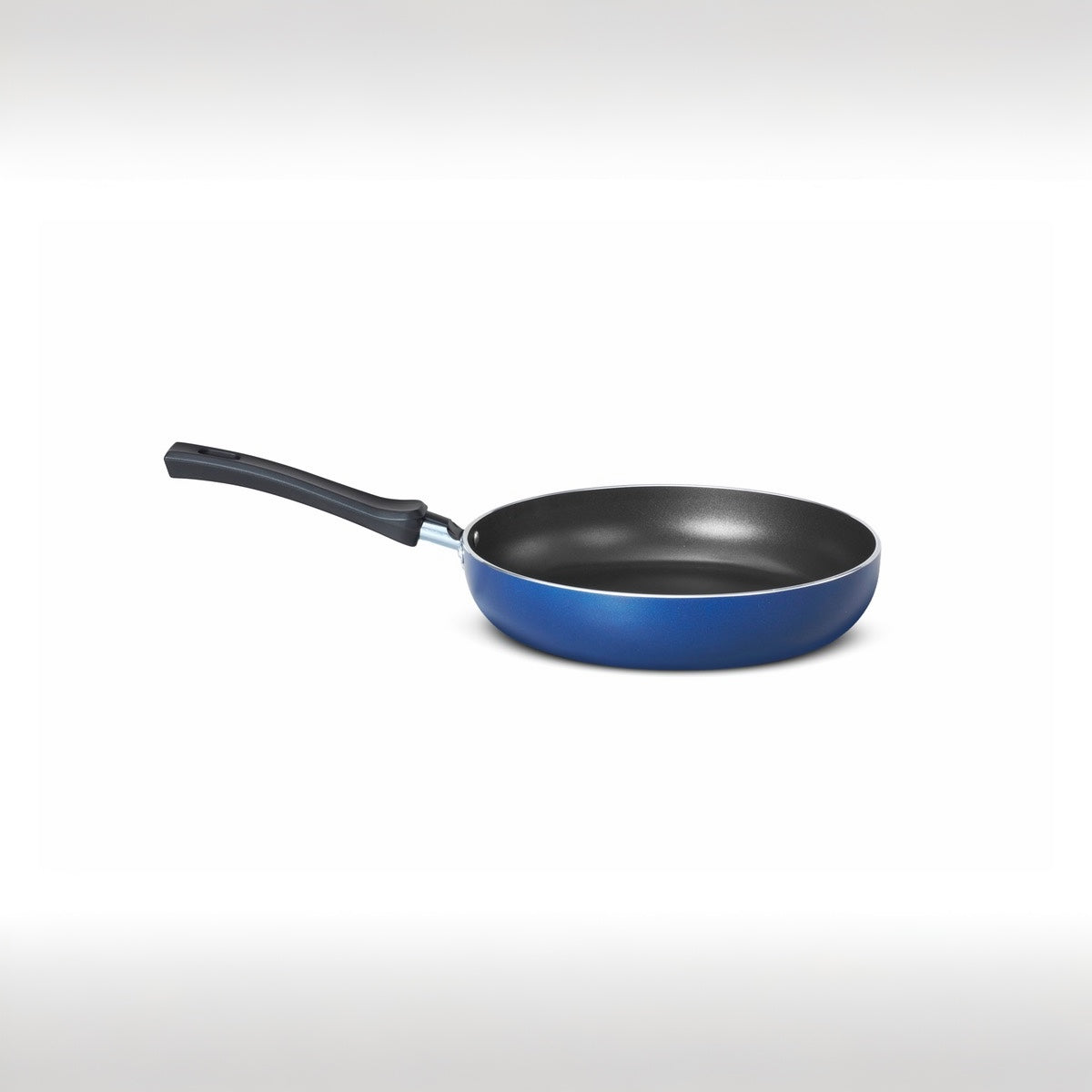Blue Deep Frying Pan Set 18-24-28 cm with non-stick coating