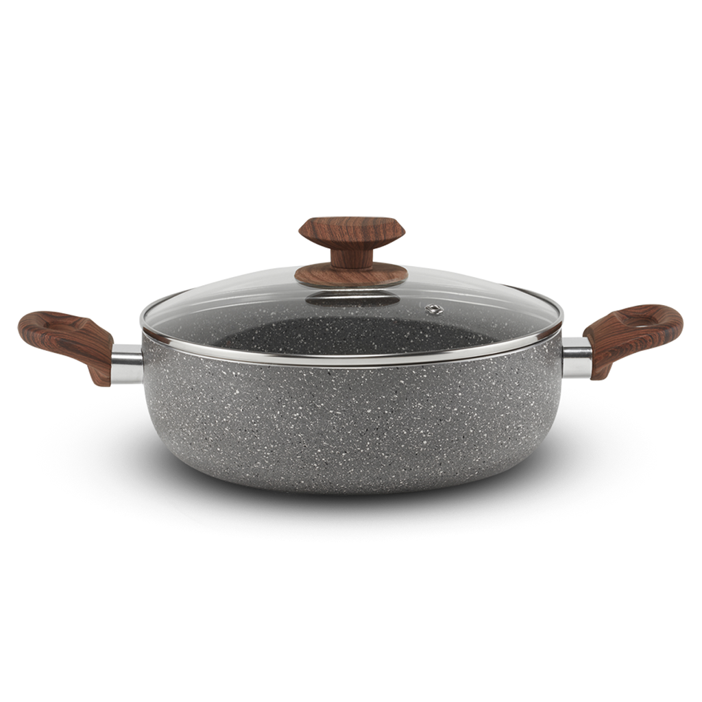 Ruby Red 7-piece non-stick cookware set