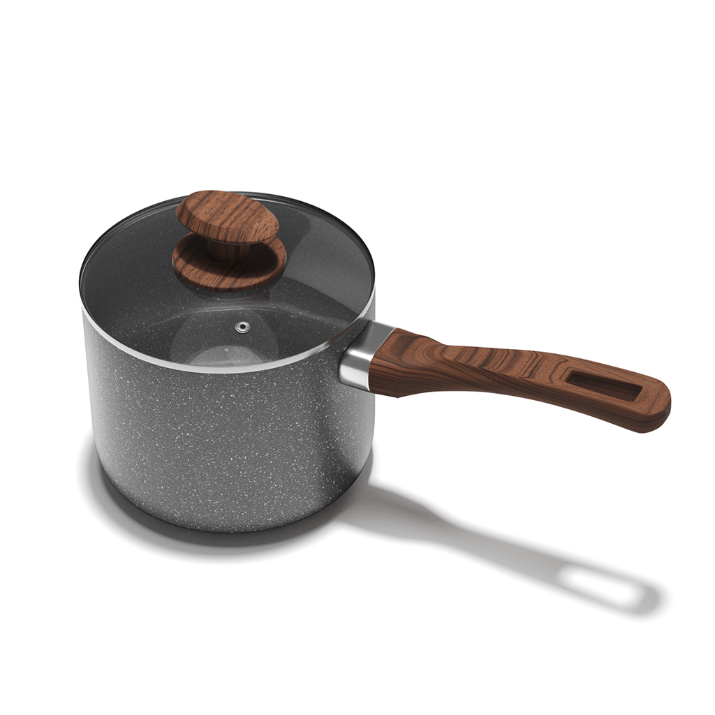 Ruby Red 7-piece non-stick cookware set