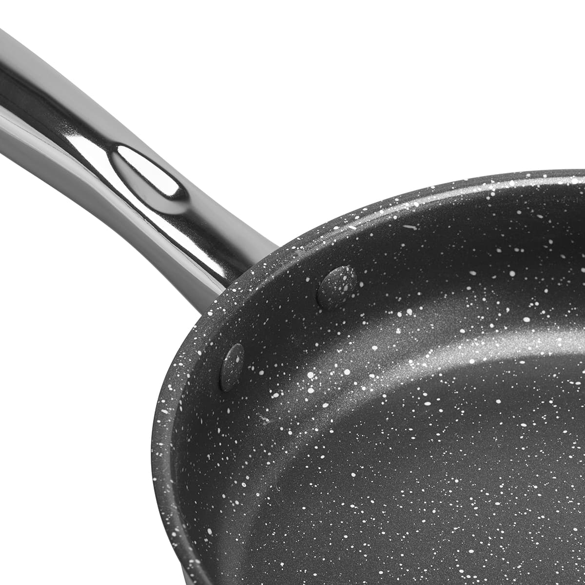 Sartén De Acero Inoxidable Gunmetal Lamex De 24 Cm