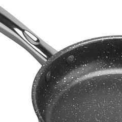 Sartén De Acero Inoxidable Gunmetal Lamex De 24 Cm
