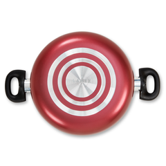 Ruby Red 7-piece non-stick cookware set