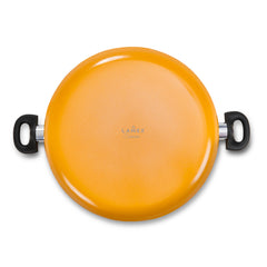 Arrocera 34 cm Lamex Cerámica 2.5 Mm Amarilla