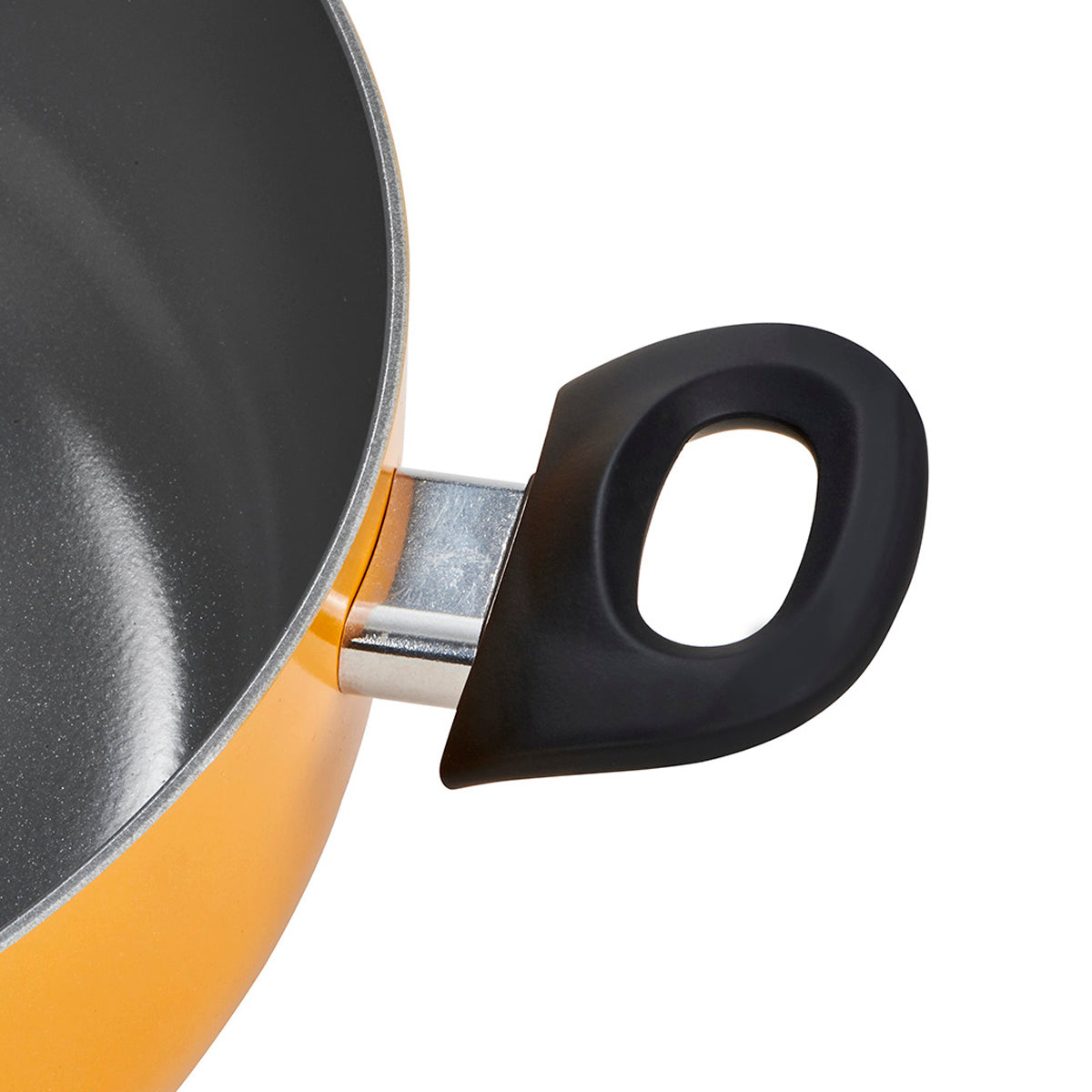 Arrocera 34 cm Lamex Cerámica 2.5 Mm Amarilla