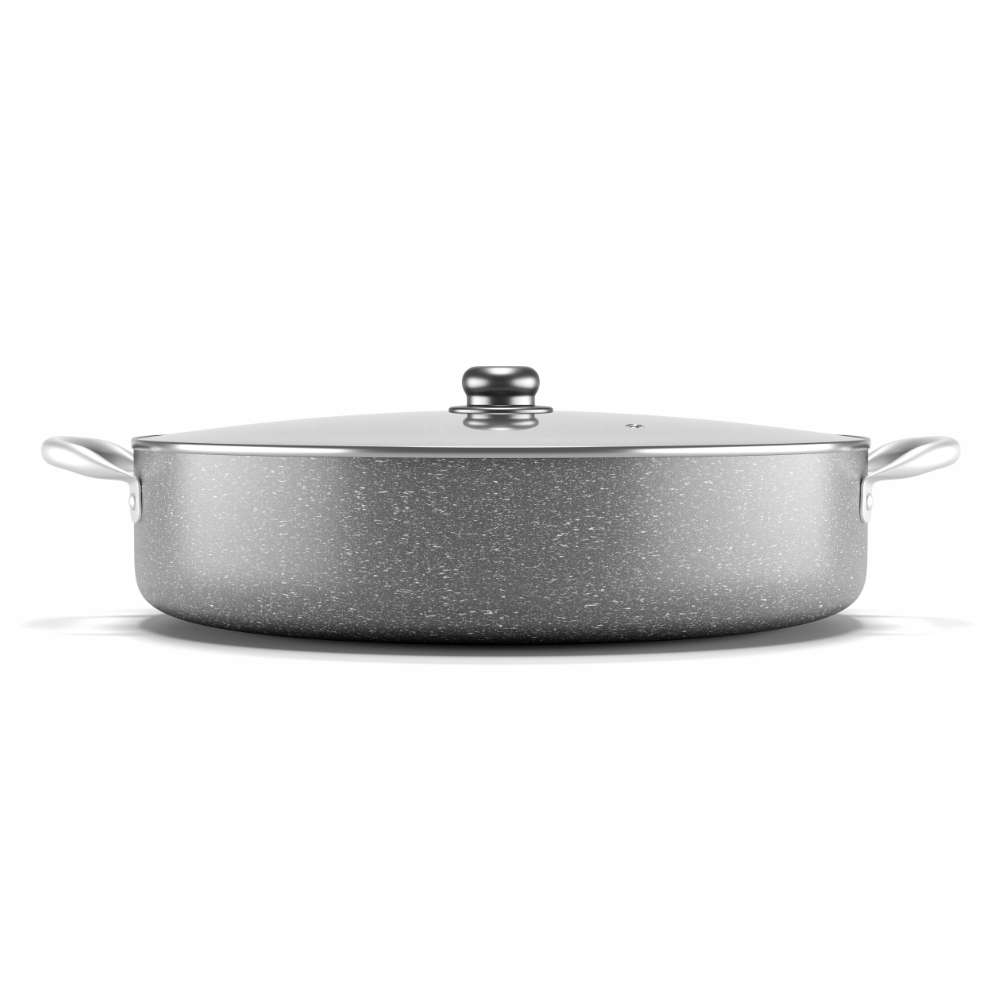 Stone 360º 40cm rice cooker with aluminum handles