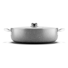 Stone 360° 34cm rice cooker with reinforced handles