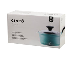 CINCO By Lamex Saucepan 18 Cm Green Cast Aluminum