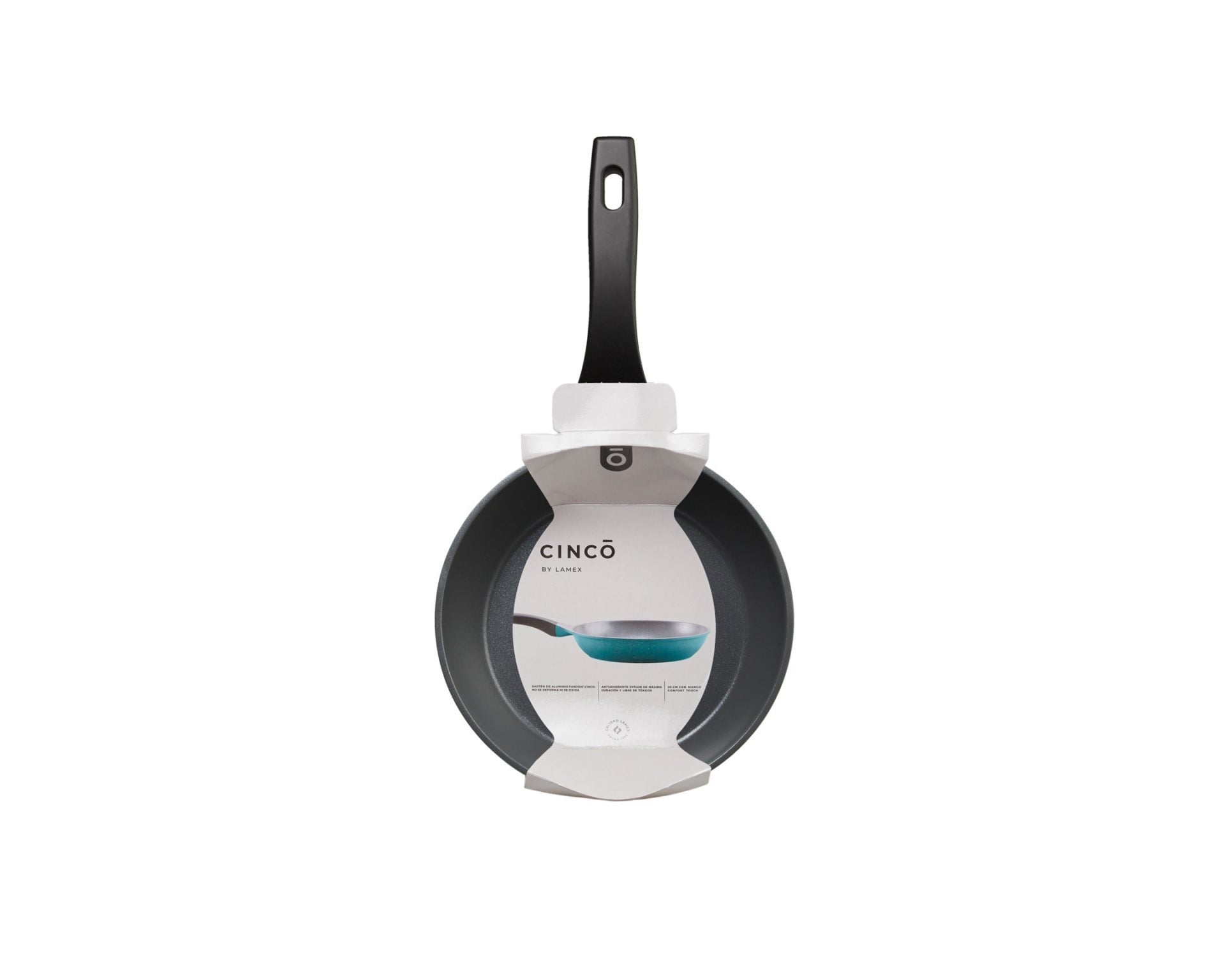 CINCO By Lamex 20 cm Green Cast Aluminum Frying Pan