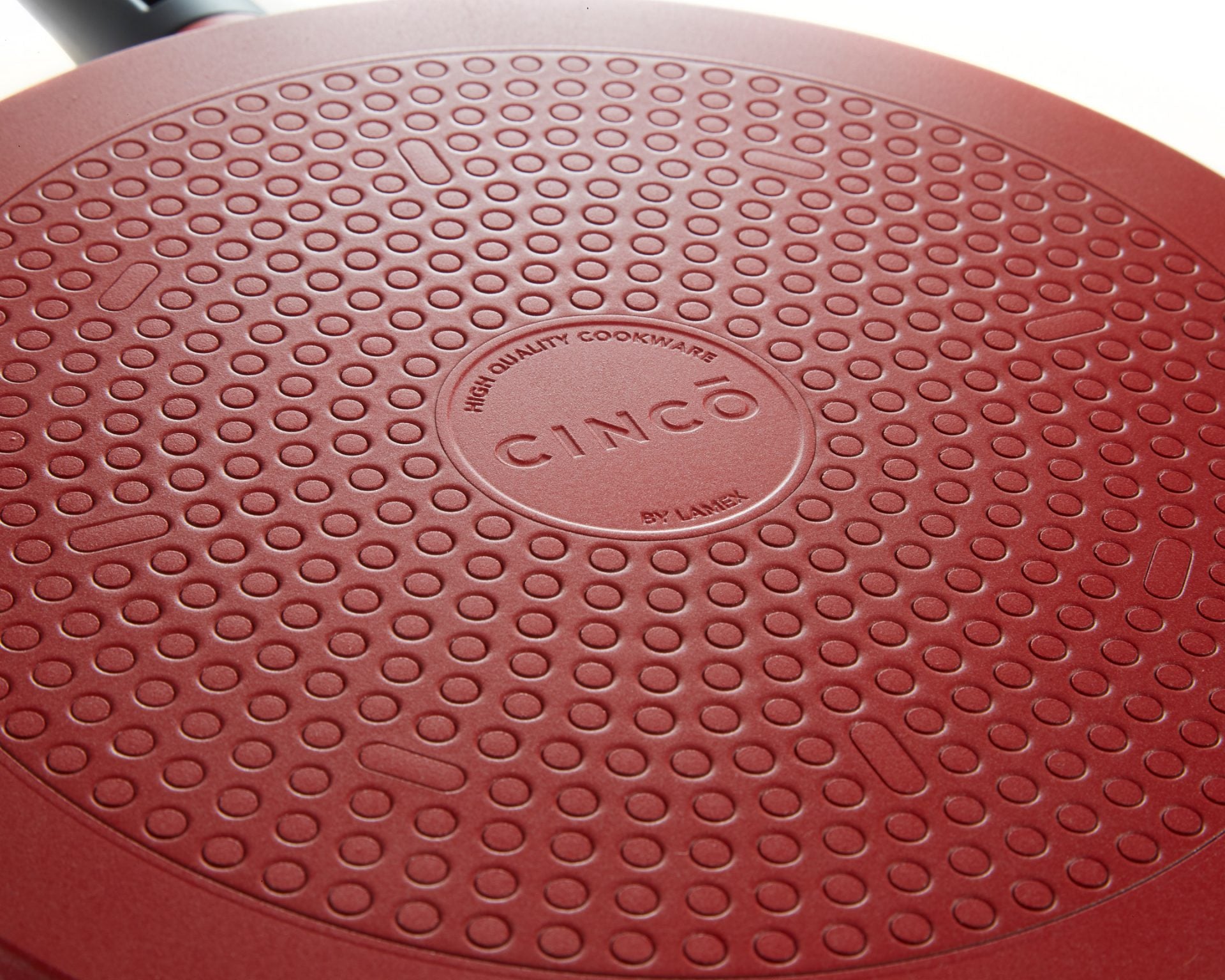 CINCO By Lamex 28 cm Red Cast Aluminum Frying Pan