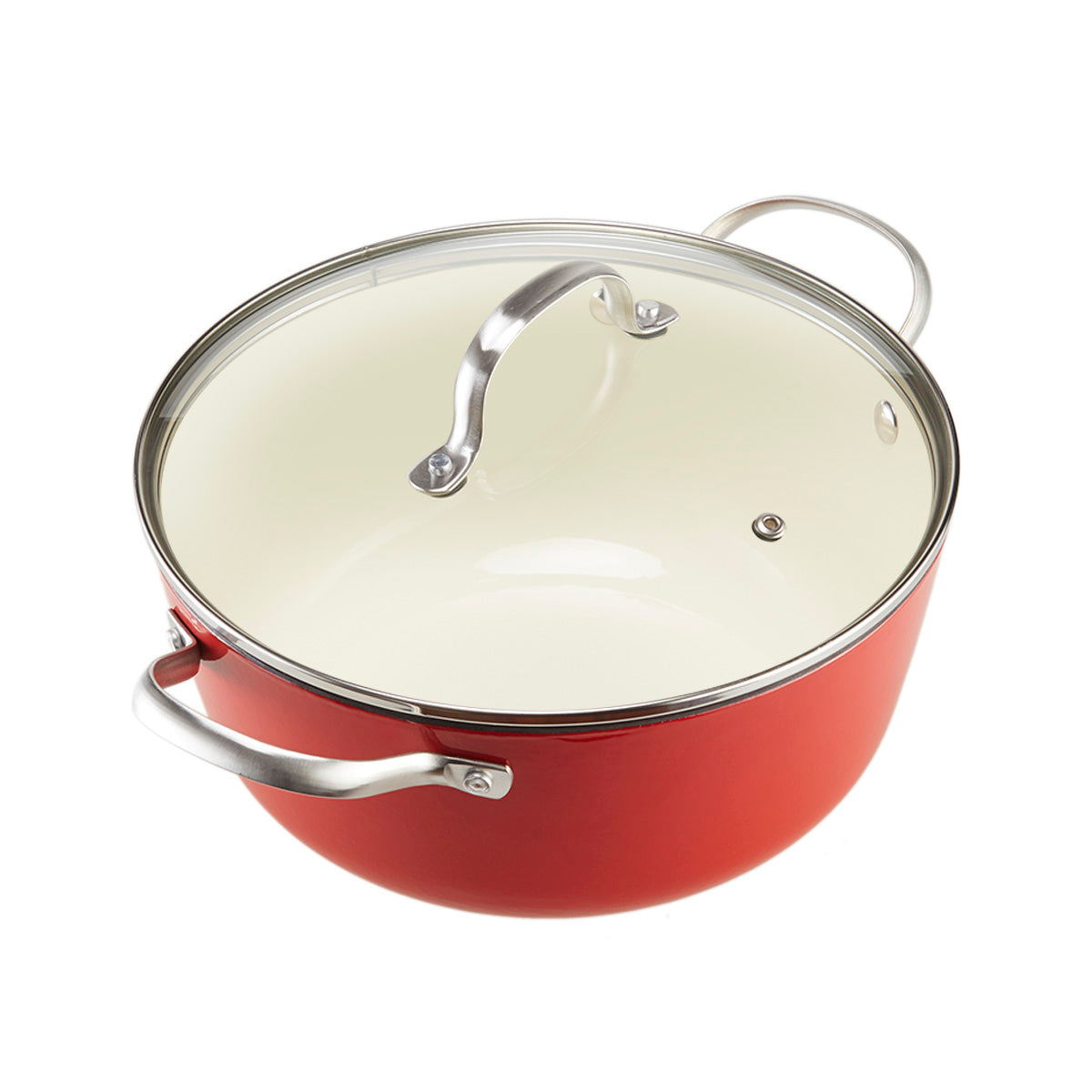 CINCO Pot By Lamex 24 cm Made of Vitrified Light Iron