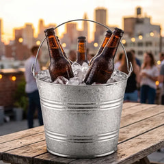 Cubeta Ideal De Lámina Galvanizada  #6 (4.5 Litros)
