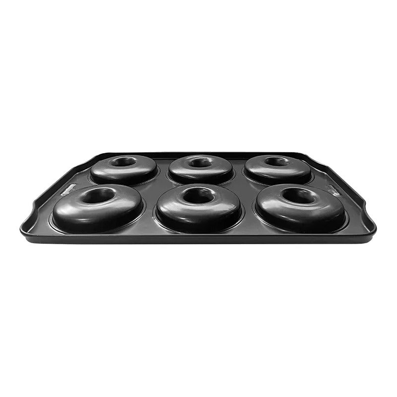 Molde Para Hornear Donas IDEAL De 6 Cavidades Negro
