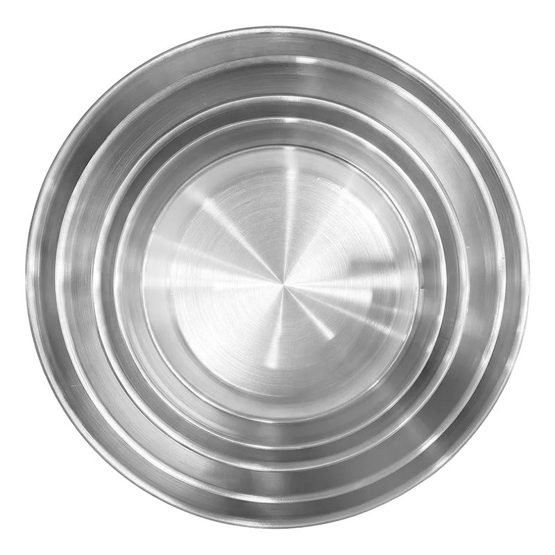 Pack De 5 Moldes Pasteleros IDEAL De Aluminio Para Hornear