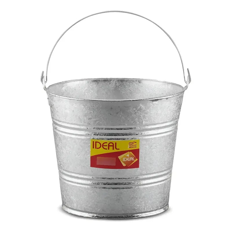 Cubeta Ideal De Lámina Galvanizada  #6 (4.5 Litros)