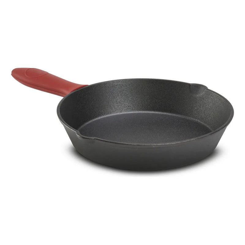 Juego De 3 Sartenes 16-20-26 Cm De Hierro Fundido Negro