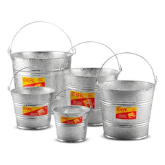 Cubeta IDEAL De Lámina Galvanizada #5 (3.5 Litros)