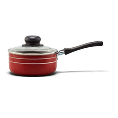 Cazo Rojo 16 Cm Lamex Con Antiadherente Rojo