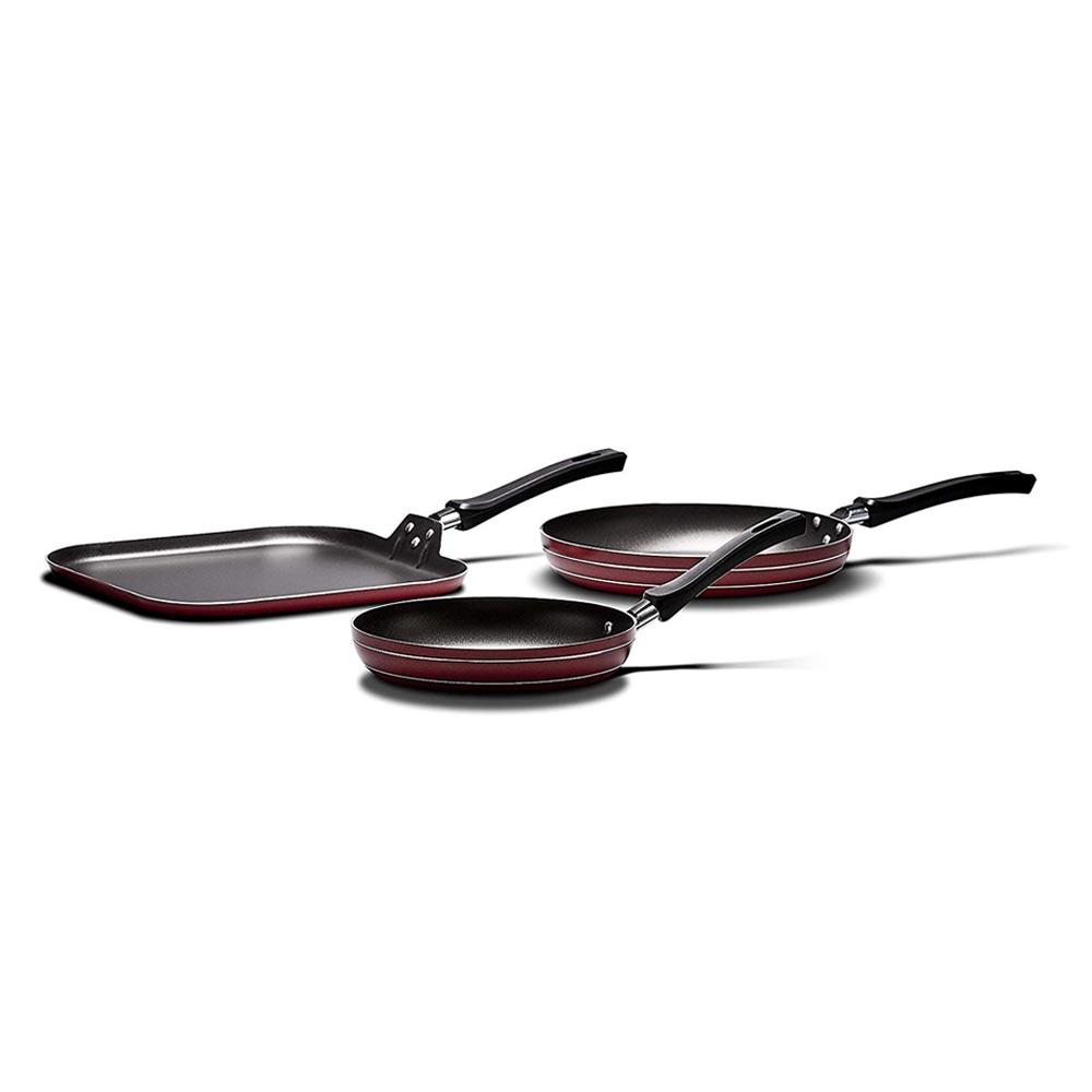 Alabama Red Non-Stick Pan Set