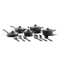 Black Stone 360° 16-piece non-stick cookware set