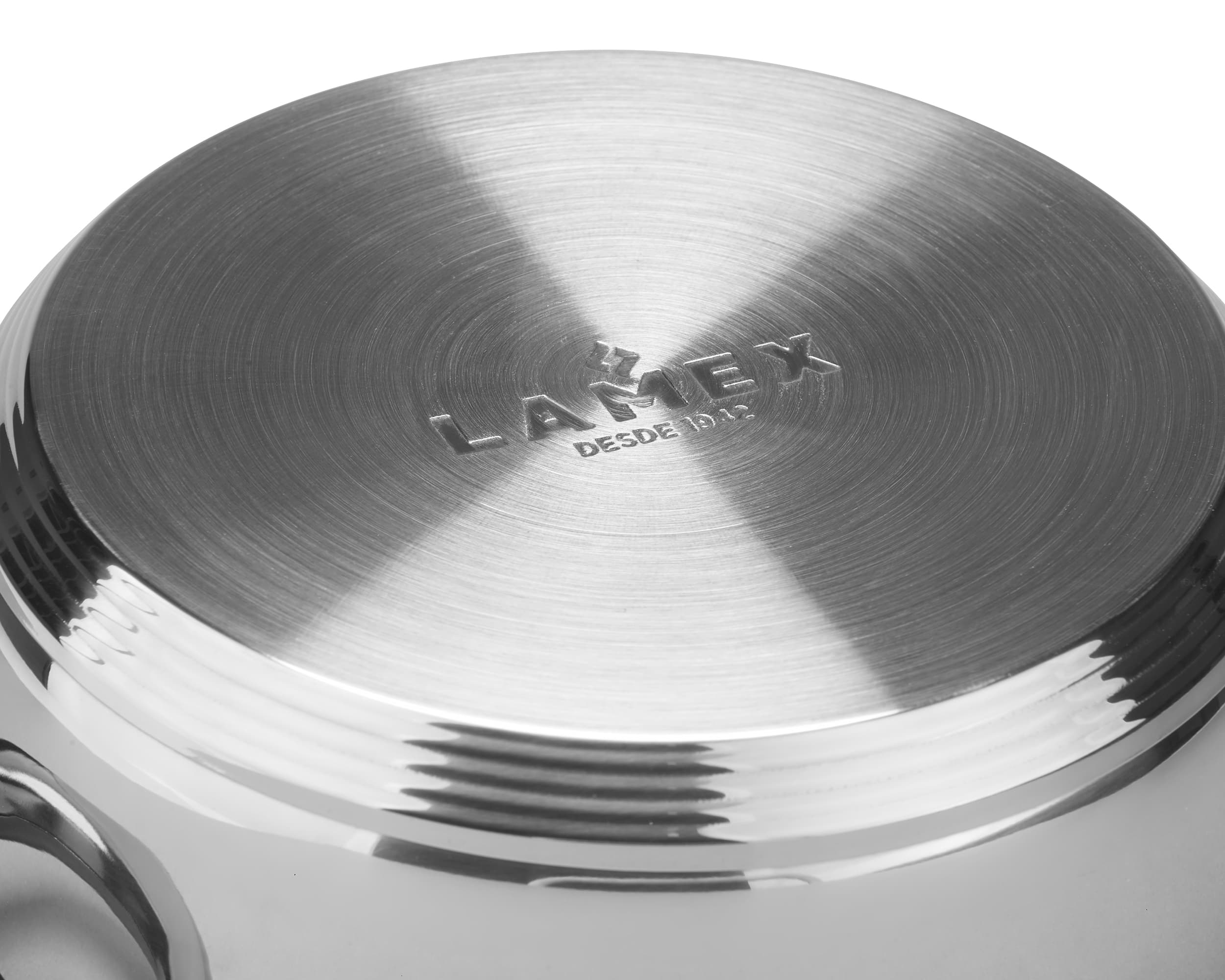 24cm Gunmetal Lamex Stainless Steel Pot