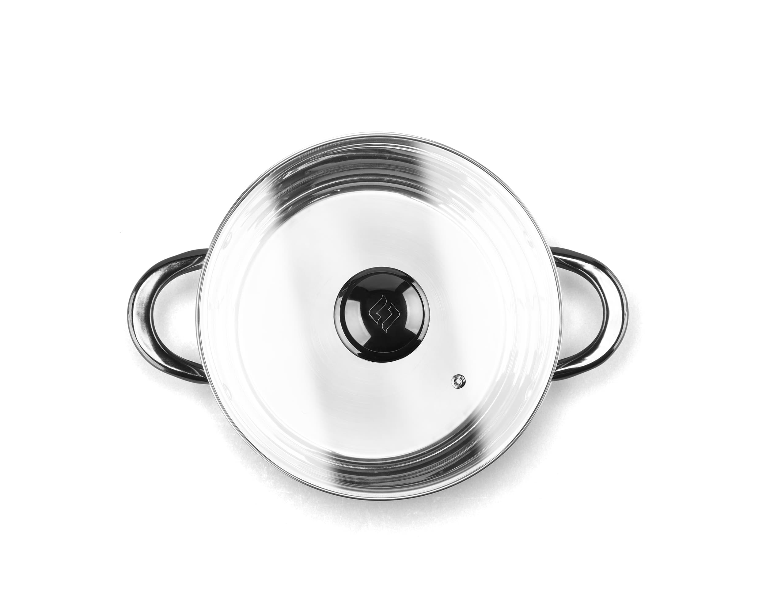 24cm Gunmetal Lamex Stainless Steel Pot