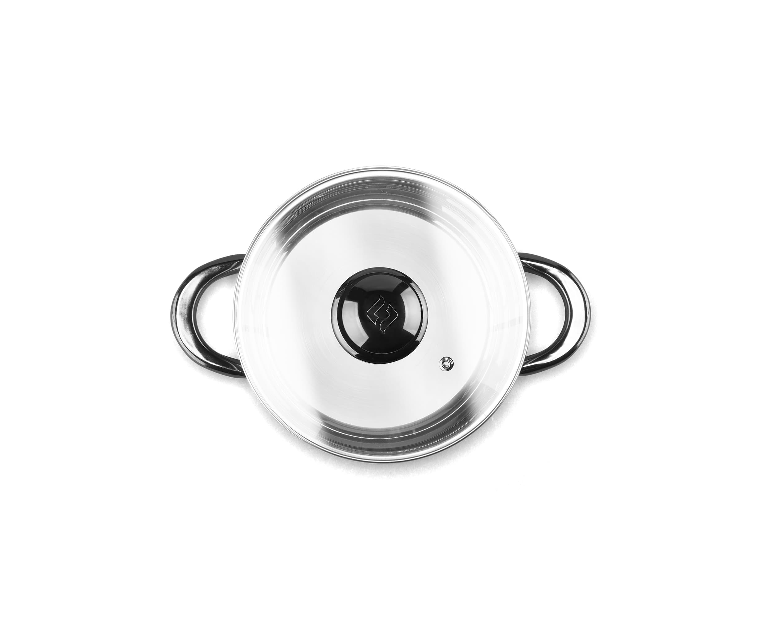 20cm Gunmetal Lamex Stainless Steel Pot