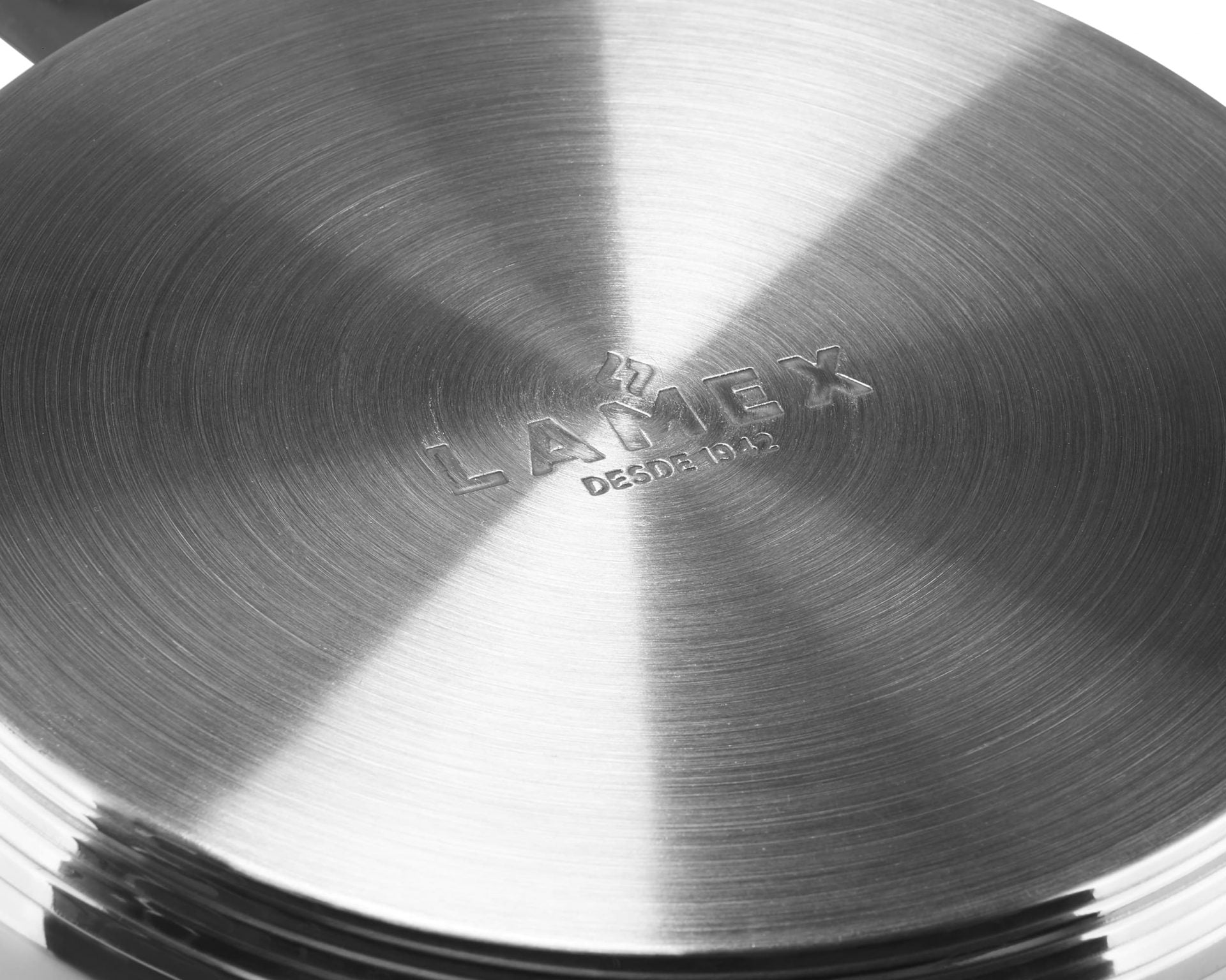 24cm Gunmetal Lamex Stainless Steel Frying Pan