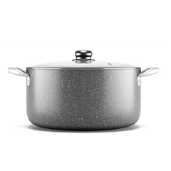 Stone 360° 28cm pot with reinforced handles