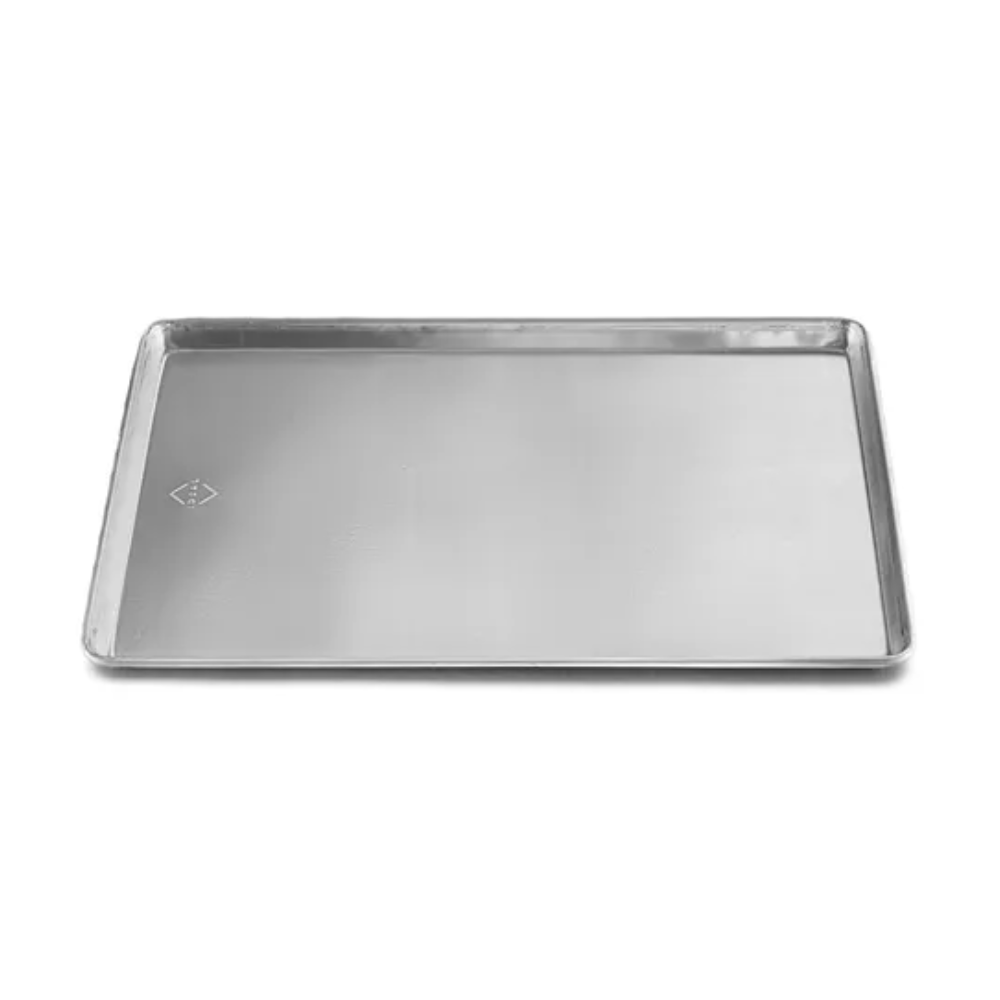 Pack of 5 aluminum baking trays - 35 x 50 cm