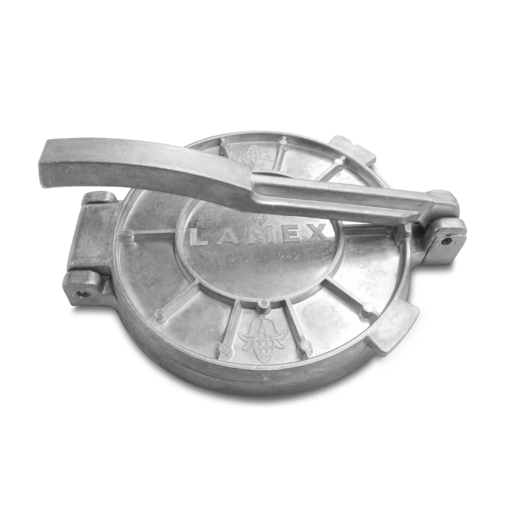 Manual aluminum tortilla maker