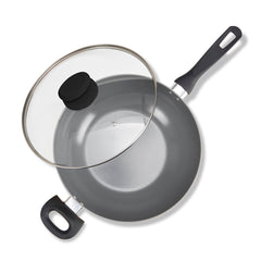 Wok 28 cm Lamex Cerámica 2.5 Mm Amarillo