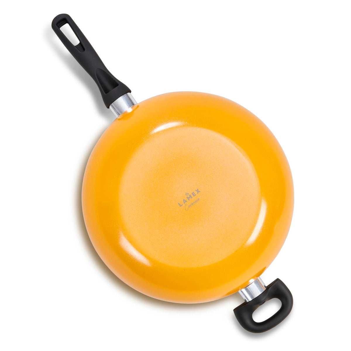 Wok 28 cm Lamex Cerámica 2.5 Mm Amarillo