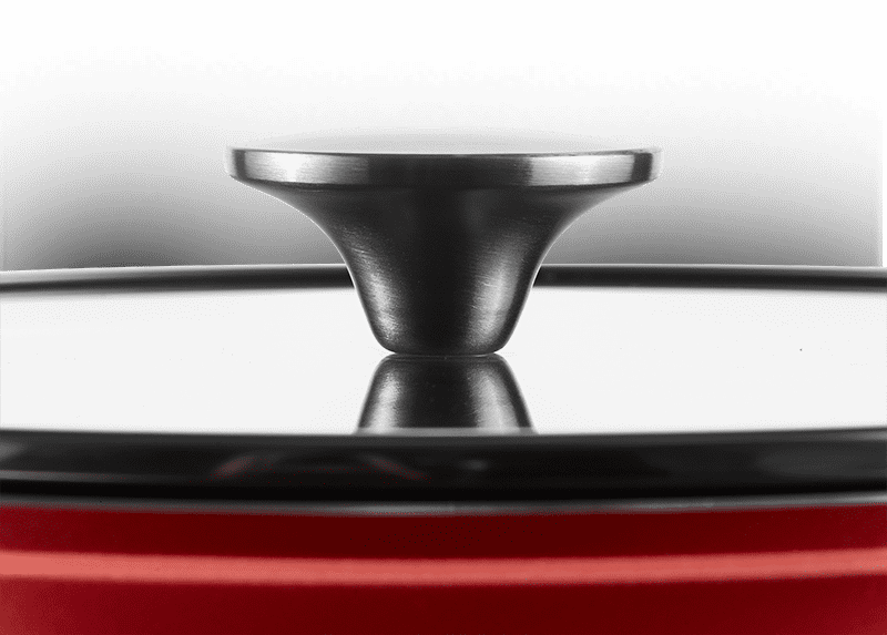 CINCO By Lamex 24 cm Red Cast Aluminum Saucepan