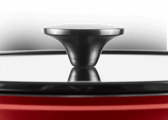 CINCO By Lamex 24 cm Red Cast Aluminum Saucepan
