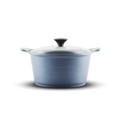 CINCO By Lamex Pot 28 Cm Blue Cast Aluminum
