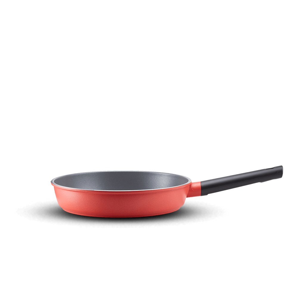 CINCO By Lamex 28 cm Red Cast Aluminum Frying Pan