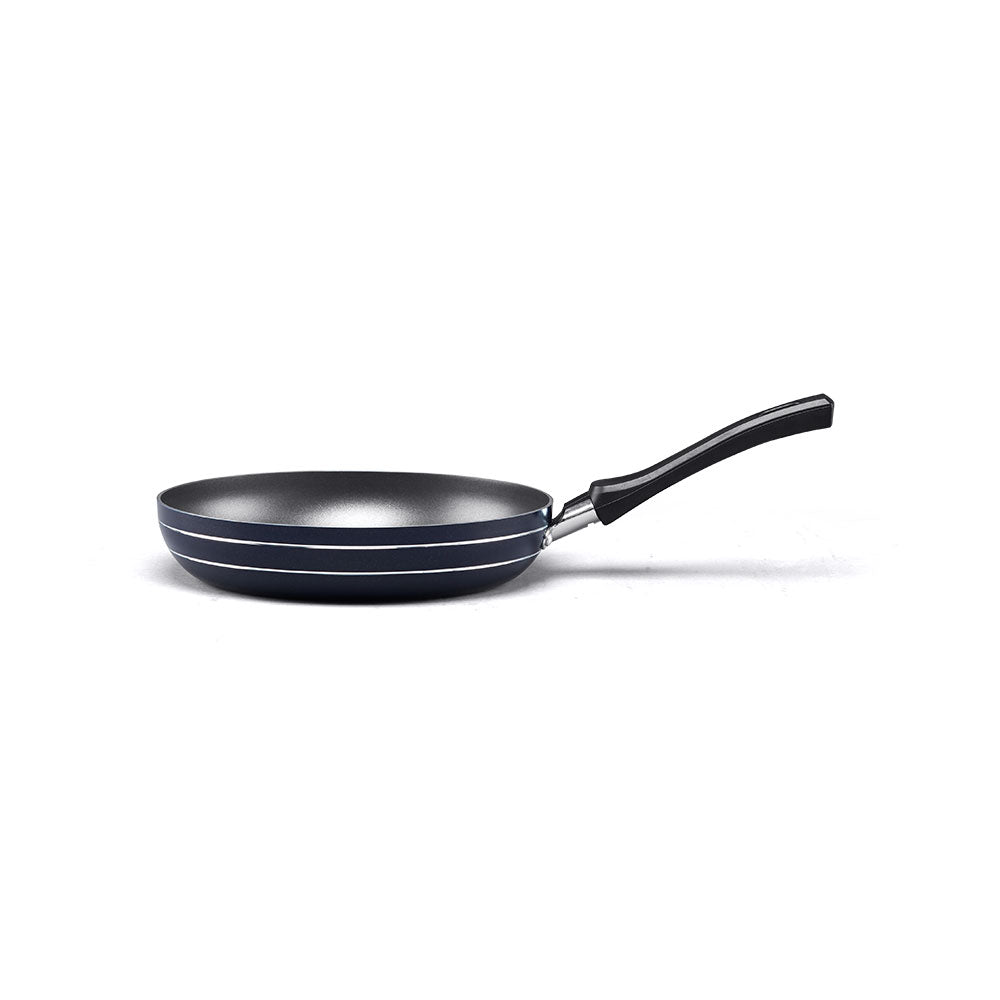 20cm Blue Traditional Frying Pan with Non-Stick Coating
