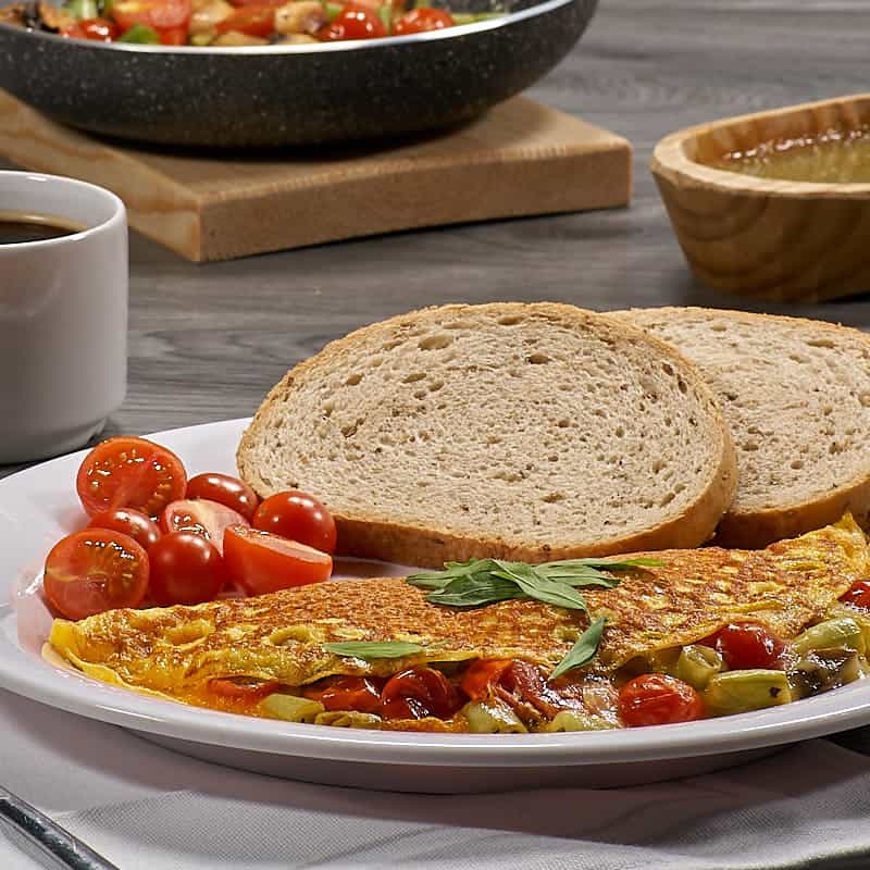 Lee más sobre el artículo Omelette vegetariano